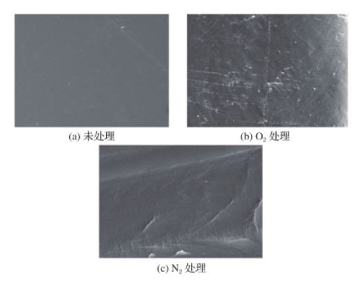 91成人看片下载处理前后HDPE表面SEM照片